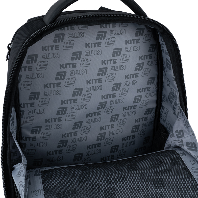 Kite K25-2723M Black Backpack – Business-Ready & Comfortable