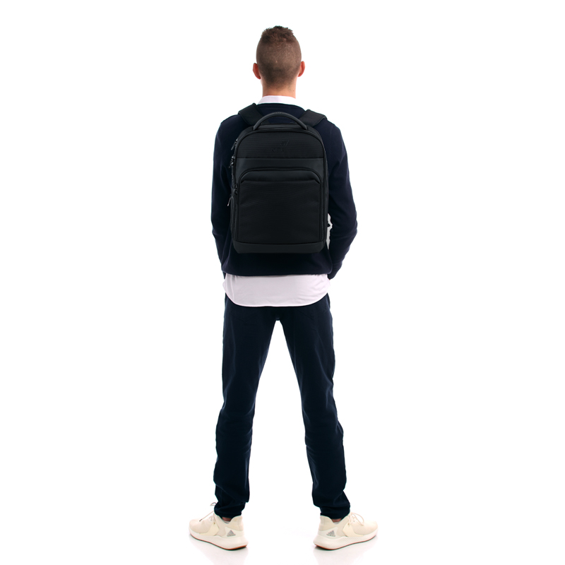 Kite K25-2723M Black Backpack – Business-Ready & Comfortable