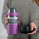 Purple Thermos with Cup Lid – 473 ml of Everyday Comfort