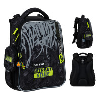 Backpack school frame Kite Education Street Style K25-531m-4 Black