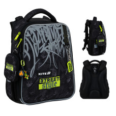 Backpack school frame Kite Education Street Style K25-531m-4 Black