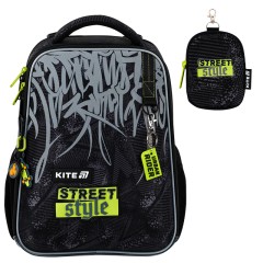 Backpack school frame Kite Education Street Style Black