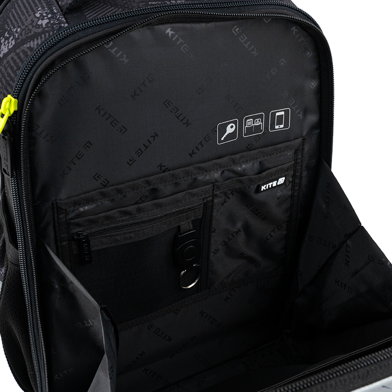 Orthopedic Frame Backpack Kite K25-531M-4 – Street Style for Grades 1–4