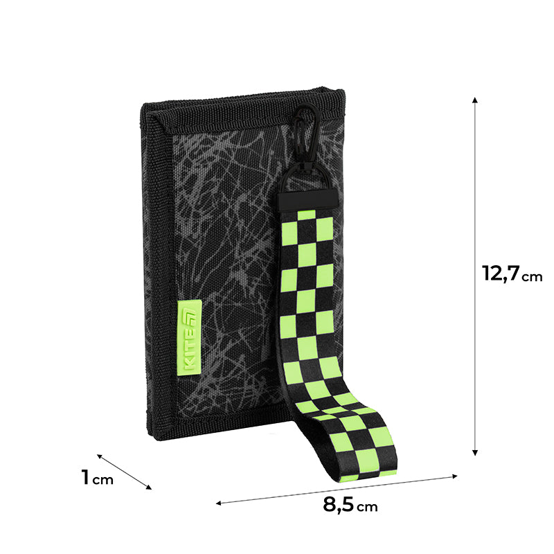 Kite School Wallet – Card Slot, Key Ring and Coin Pocket