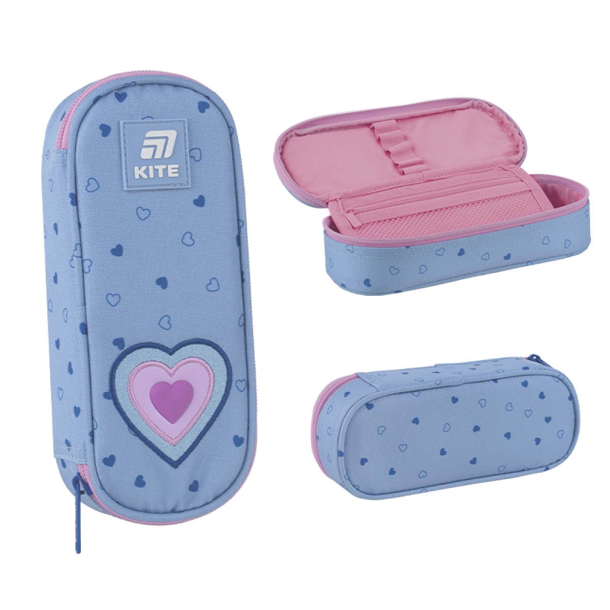 Spacious Pencil Case with Organizer – Kite Lovely K25-599-11