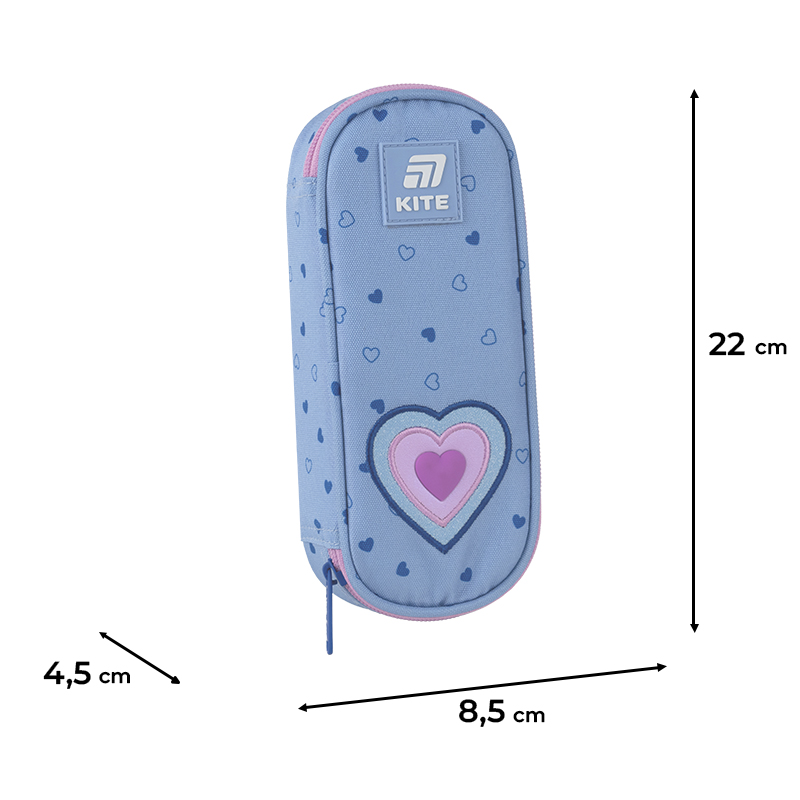 Spacious Pencil Case with Organizer – Kite Lovely K25-599-11