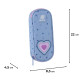 Spacious Pencil Case with Organizer – Kite Lovely K25-599-11