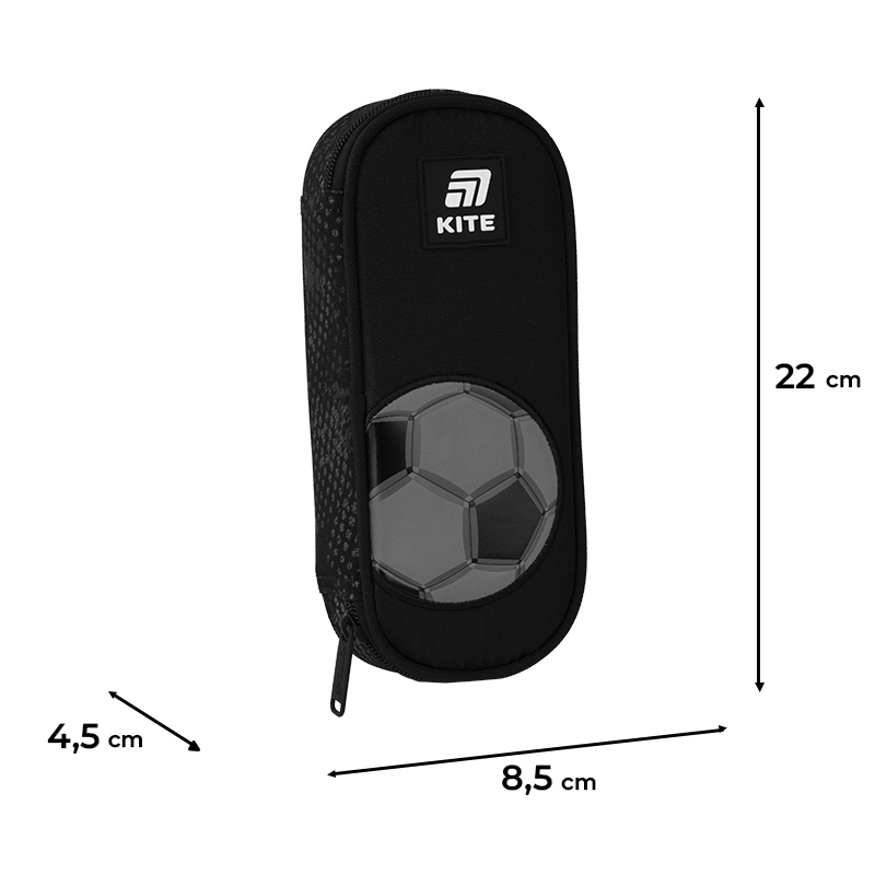 Kite Football Pencil Case K25-599-4 – Smart, Spacious & Durable