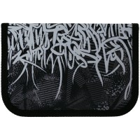 Pencil case without filling Kite Street Style, 1 compartment, 1 lapel