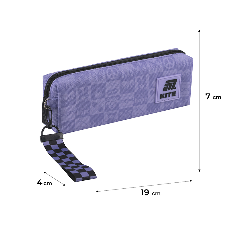 Kite K25-642-2 Violet Pencil Case – Compact & Trendy for Everyday Use