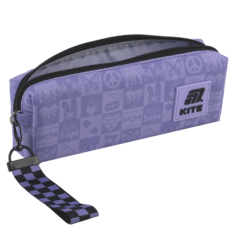 Kite K25-642-2 Violet Pencil Case – Compact & Trendy for Everyday Use