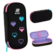 Pencil case Kite Colorsplash K25-662-13 Black