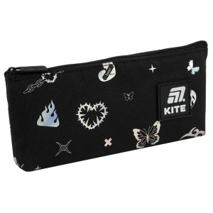 Pencil case Kite Heart Black