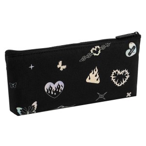Pencil case Kite Heart Black