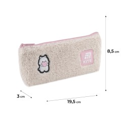 Kite Beige Teddy Pencil Case