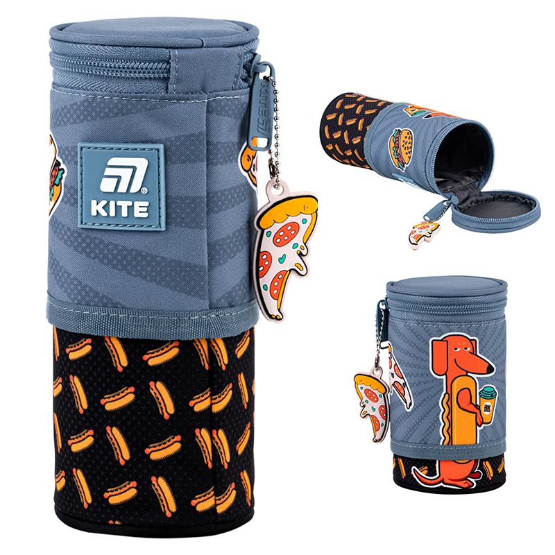 Crazy Street Food Pencil Case by Kite – Fun & Functional
