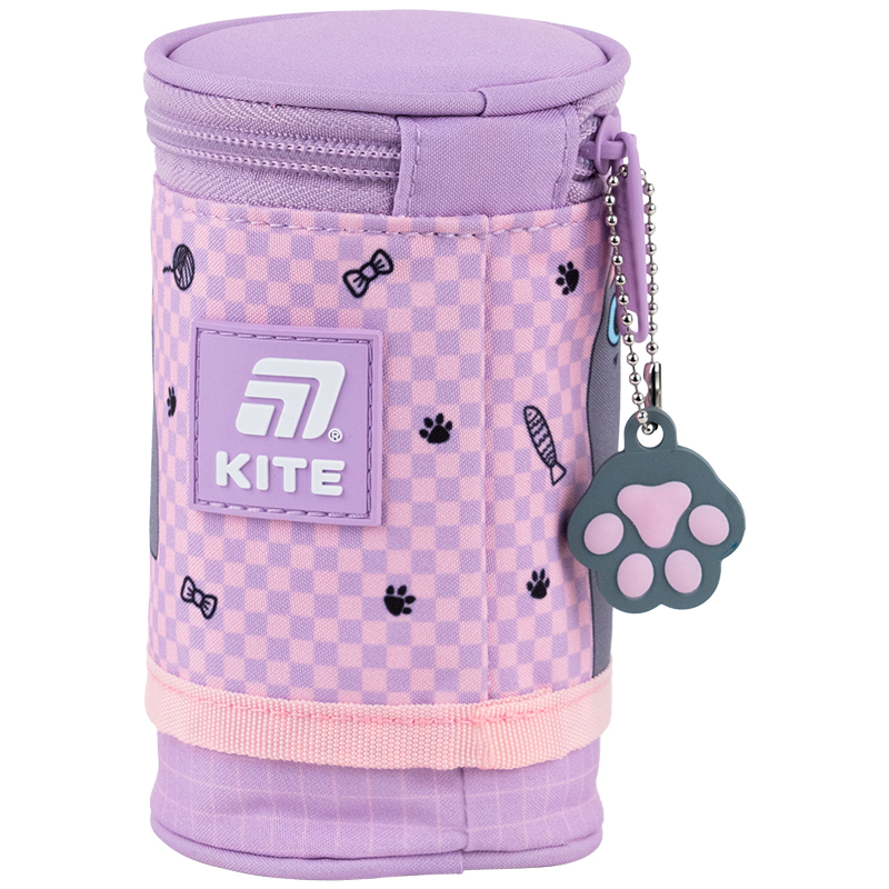 Kite K25-684-3 Lazy Cats Pencil Case – Expandable & Fun
