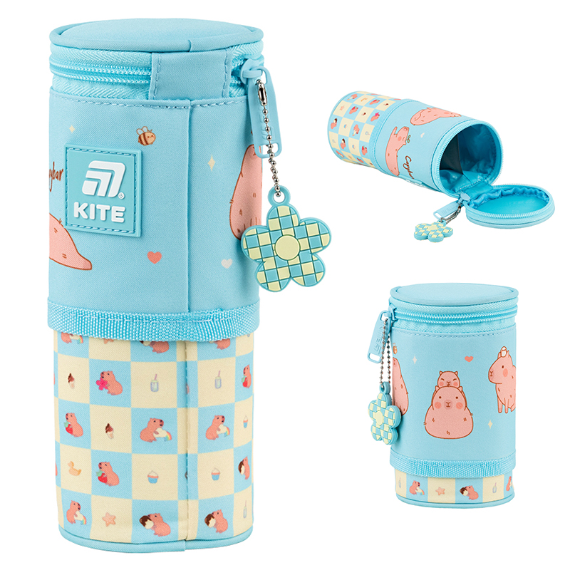 Kite Pencil Case K25-684-4 – Chilling Capybara Style