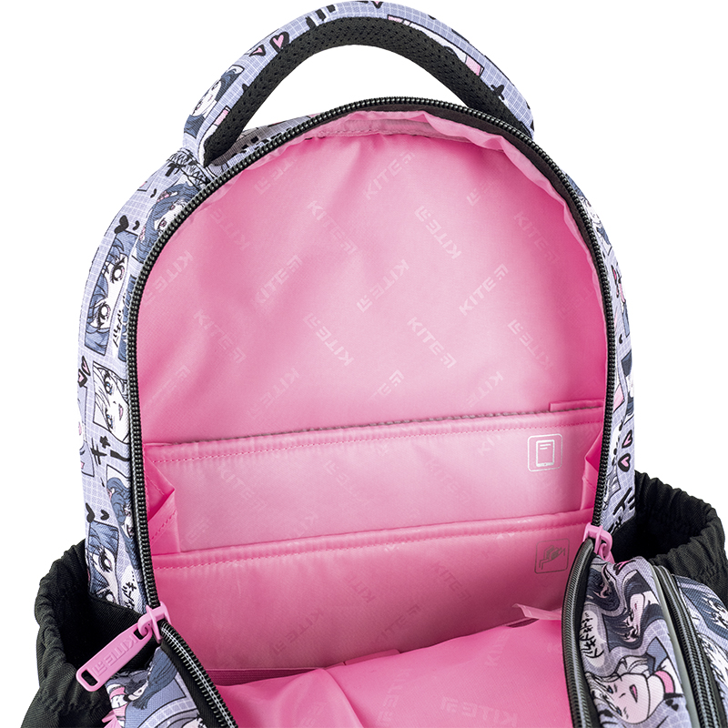 Anime Girl Orthopedic School Backpack Kite K25-700M-1