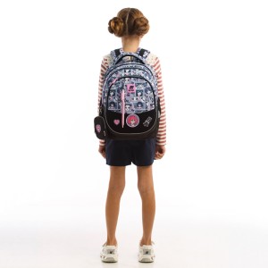 School Backpack Kite Education Anime Girl