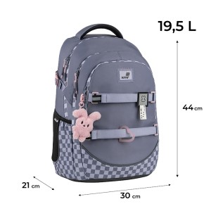 Kite Education Teens Ergonomic Backpack Grey