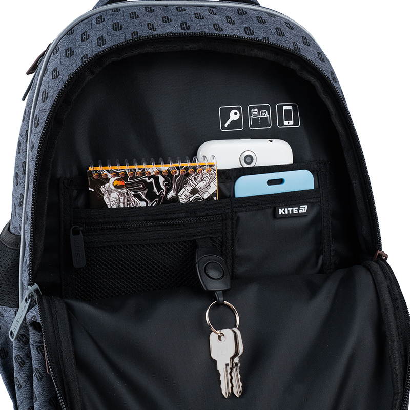 School Backpack Kite College Line for Boys – Comfort & Smart Style