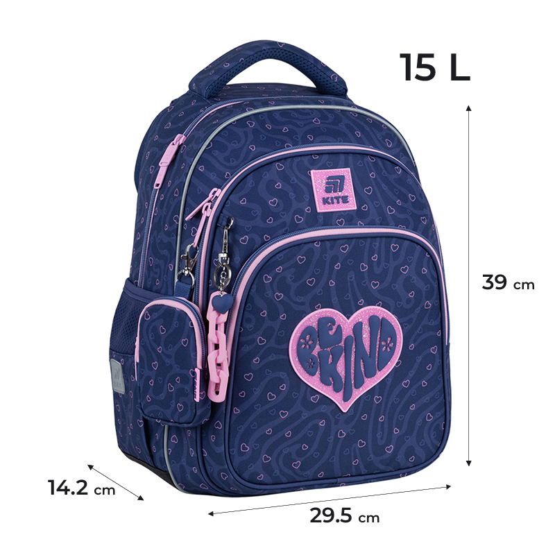 Kite Education Be Kind School Backpack K25-763M-4 – Orthopedic & Stylish