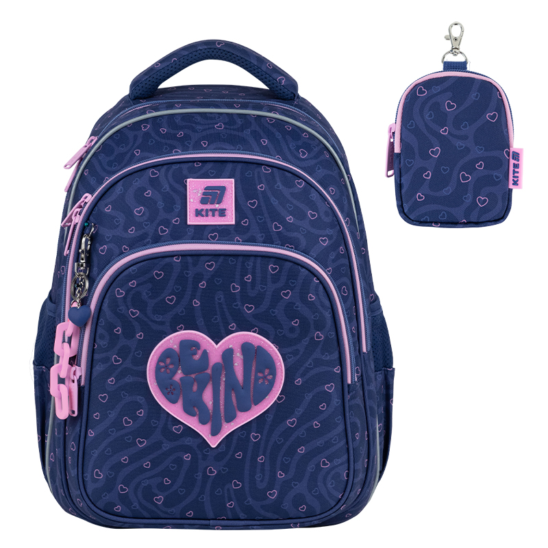 Kite Education Be Kind School Backpack K25-763M-4 – Orthopedic & Stylish