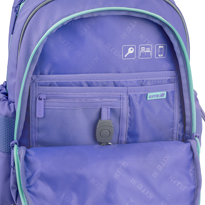 Soft Violet School Backpack for Girls – Lightweight & Supportive