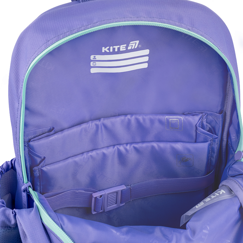 Soft Violet School Backpack for Girls – Lightweight & Supportive