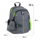 Light & Comfortable – Kite Education K25-771S-6 School Backpack