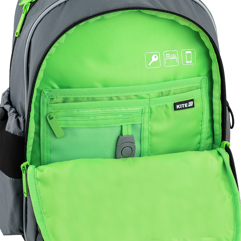 Light & Comfortable – Kite Education K25-771S-6 School Backpack