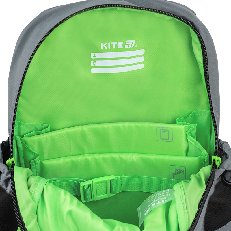 Light & Comfortable – Kite Education K25-771S-6 School Backpack