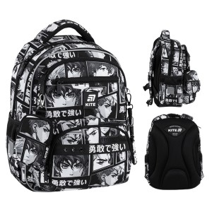 Kite Anime Boy Ergonomic School Backpack