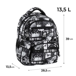 Kite Anime Boy Ergonomic School Backpack