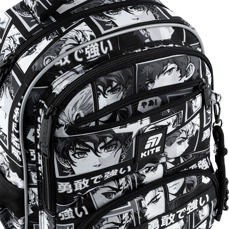 Kite Anime Boy School Backpack – Lightweight & Organized