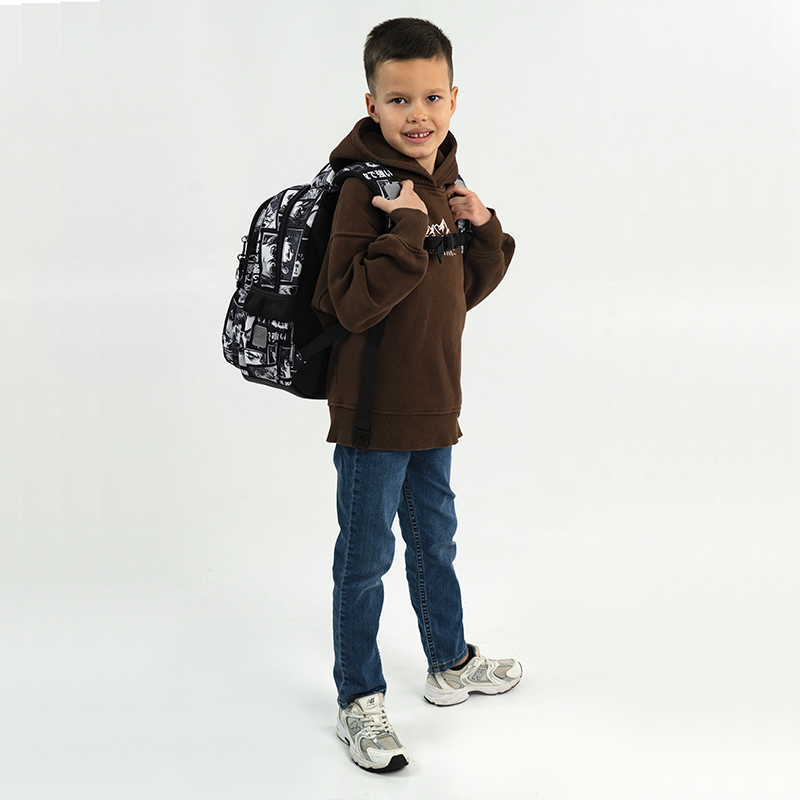 Kite Anime Boy School Backpack – Lightweight & Organized