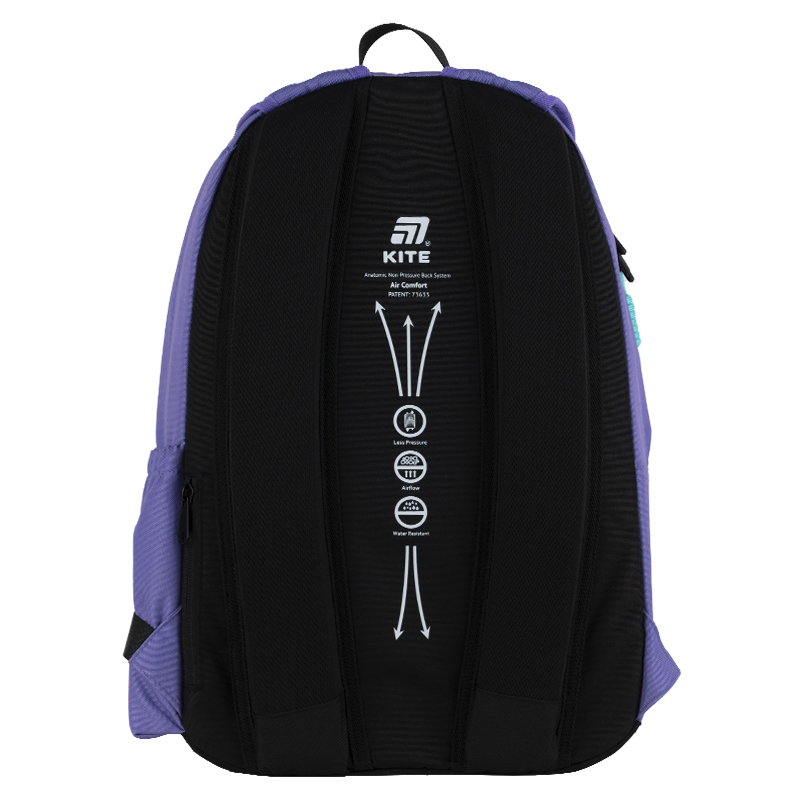 Kite Violet Teen Backpack K25-949L-2 – Lightweight, Smart, and Stylish