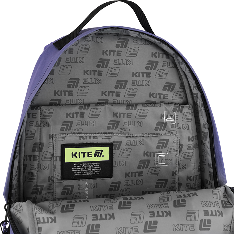 Kite Violet Teen Backpack K25-949L-2 – Lightweight, Smart, and Stylish