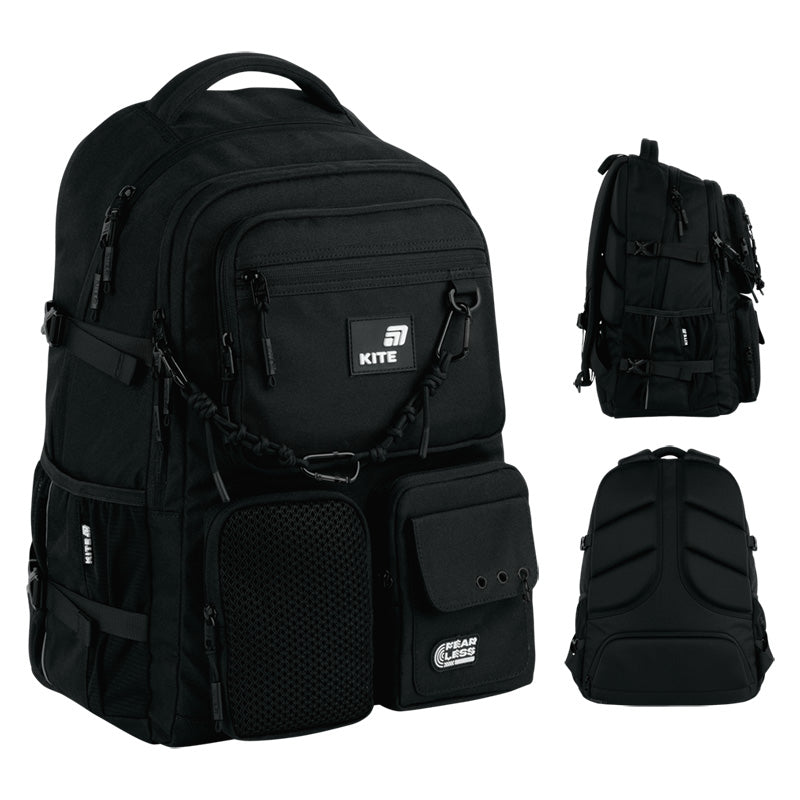 Kite Fear Less XL Teen Backpack – Laptop Pocket, Fits 175 cm+