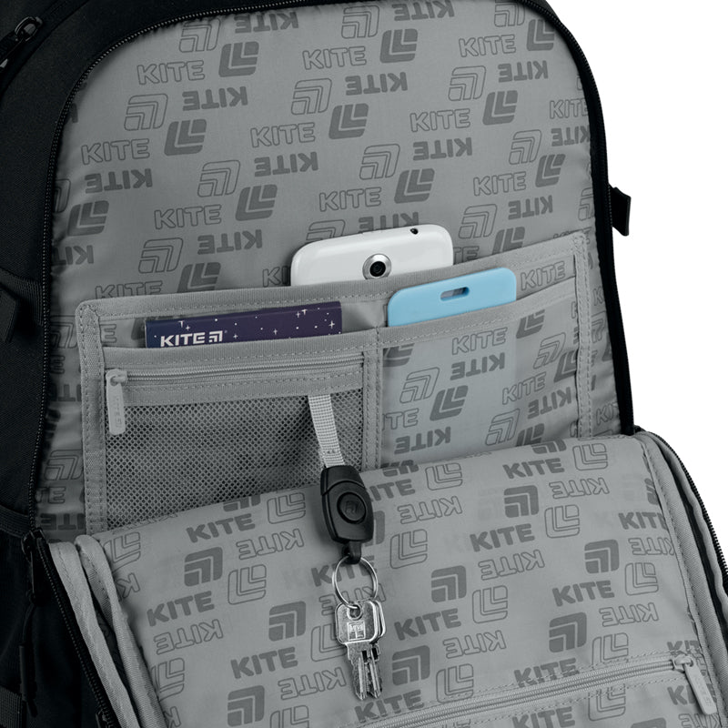 Kite Fear Less XL Teen Backpack – Laptop Pocket, Fits 175 cm+