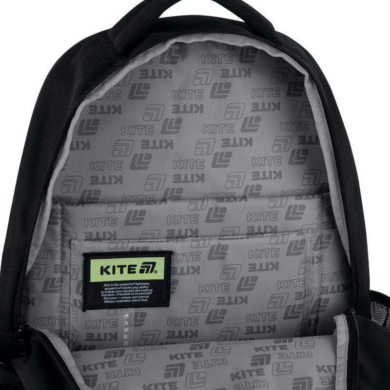 Kite Fear Less XL Teen Backpack – Laptop Pocket, Fits 175 cm+