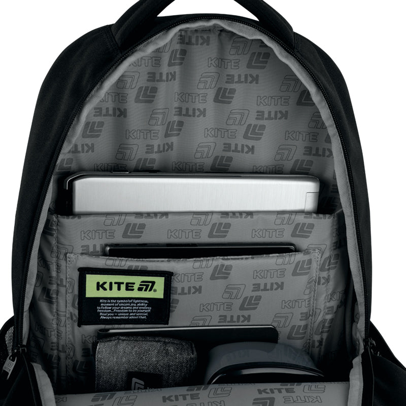 Kite Fear Less XL Teen Backpack – Laptop Pocket, Fits 175 cm+