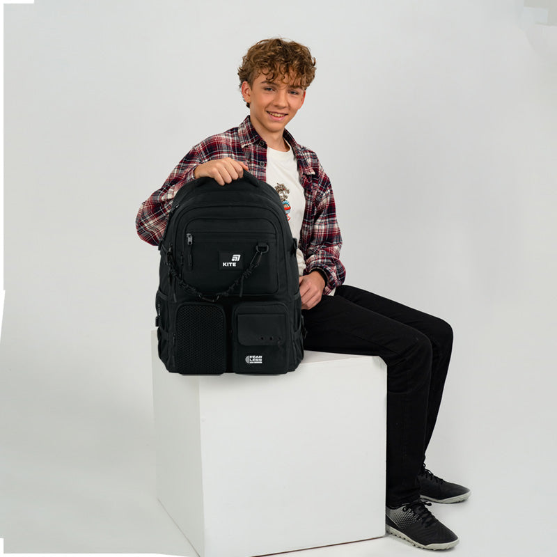 Kite Fear Less XL Teen Backpack – Laptop Pocket, Fits 175 cm+