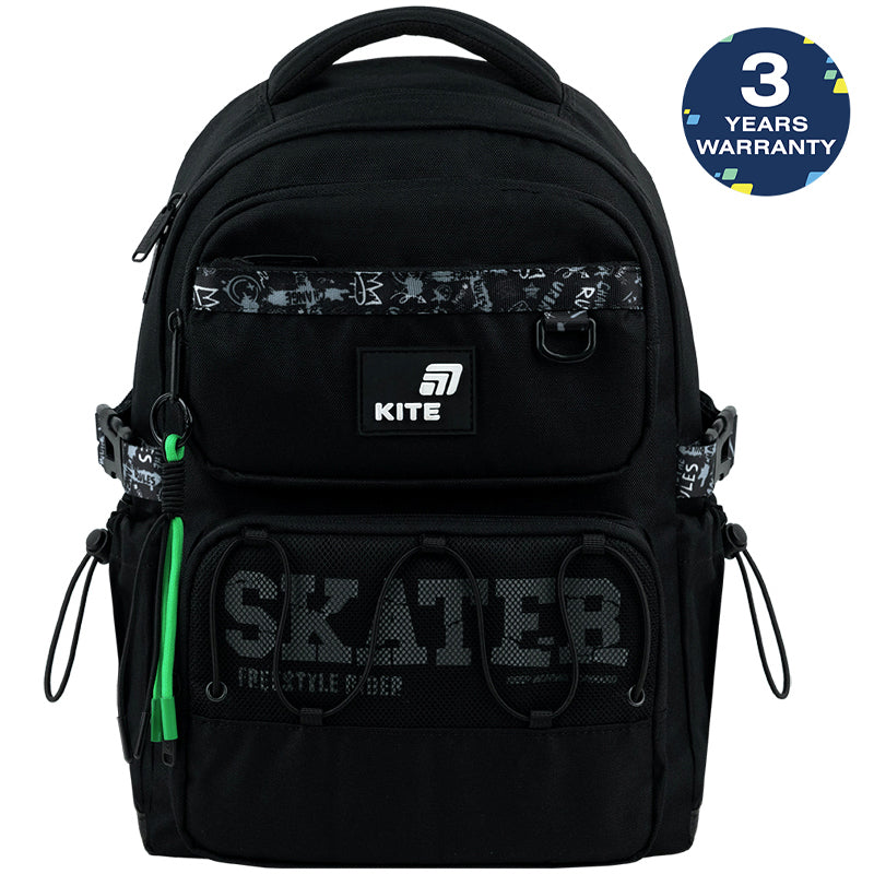 Kite Skater Ergonomic School Backpack for Grades 1-4, Heights 130-145 cm