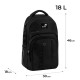 Kite Fearless Teen Backpack – Air Comfort, Laptop, for Heights 145 cm and Above