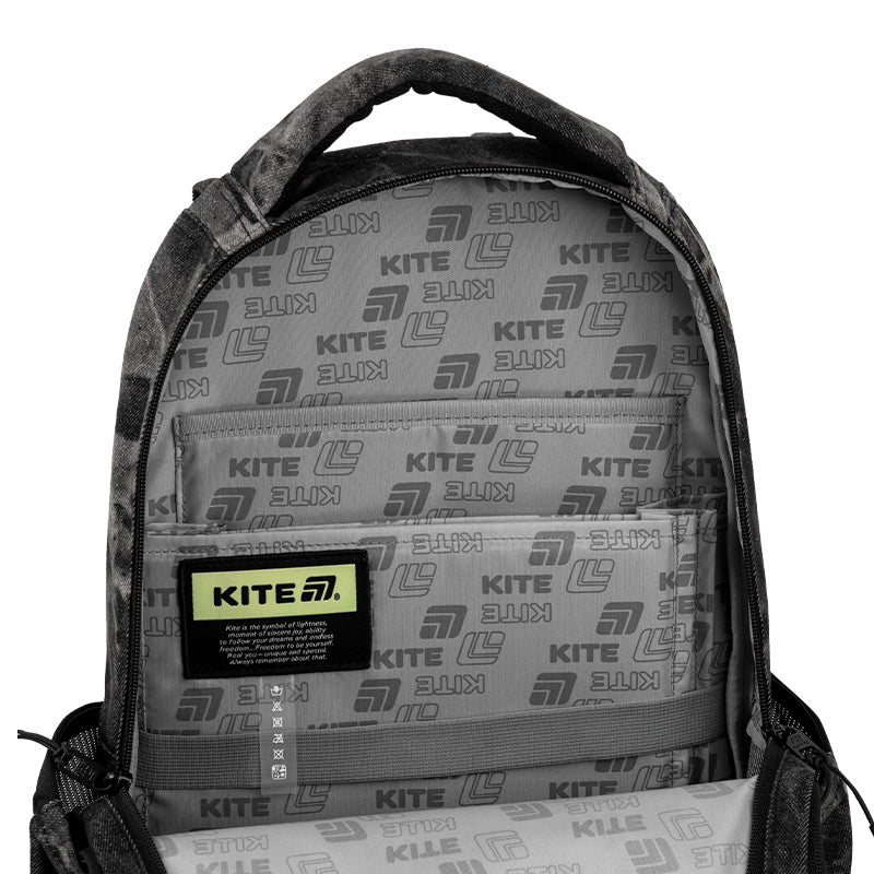 Kite Denim Core Teen Backpack – Air Comfort, Tablet, for Grades 4-8