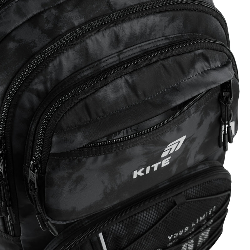 Kite Break Limits Teen Backpack – Chest Strap, Tablet, for Grades 4-7