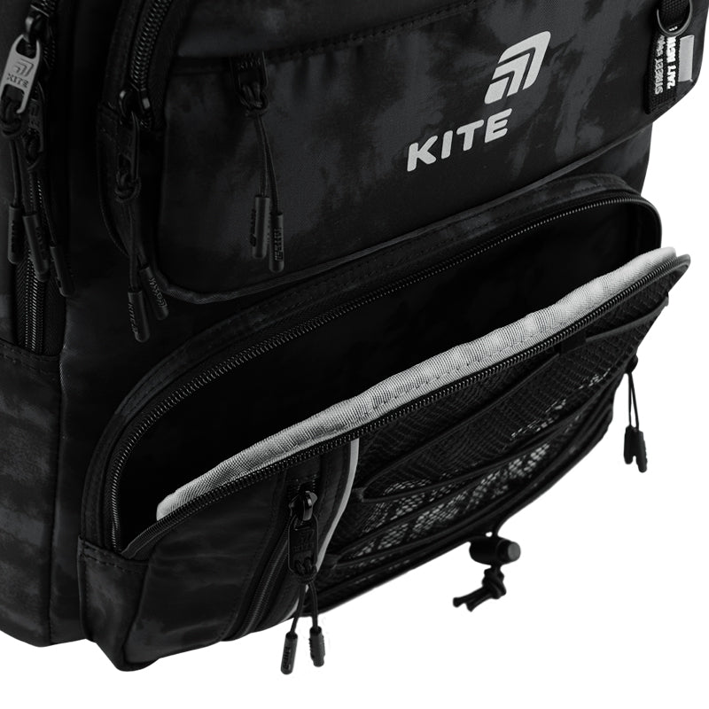 Kite Break Limits Teen Backpack – Chest Strap, Tablet, for Grades 4-7