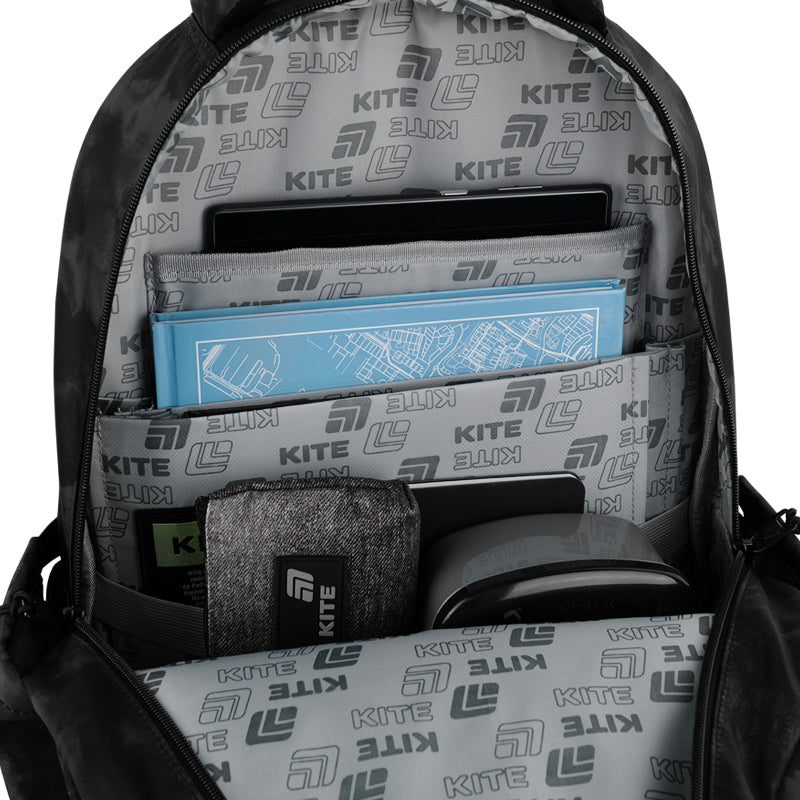 Kite Break Limits Teen Backpack – Chest Strap, Tablet, for Grades 4-7